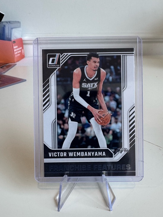 Panini Other - 2024 Victor Wembanyama Panini Donruss Franchise Features. San Antonio spurs
